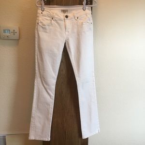CAbi Jeans | Straight Leg | White | Size 2